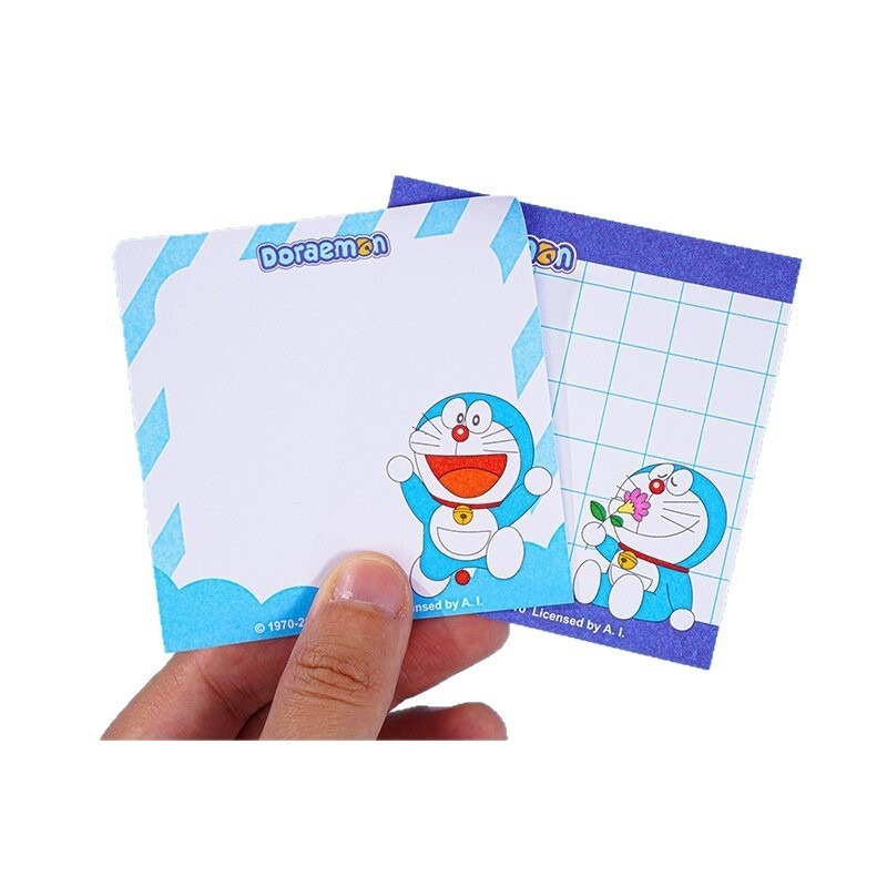 Office Stationery And Supply - 4 Pezzi di Blocchetti Adesivi Doraemon,