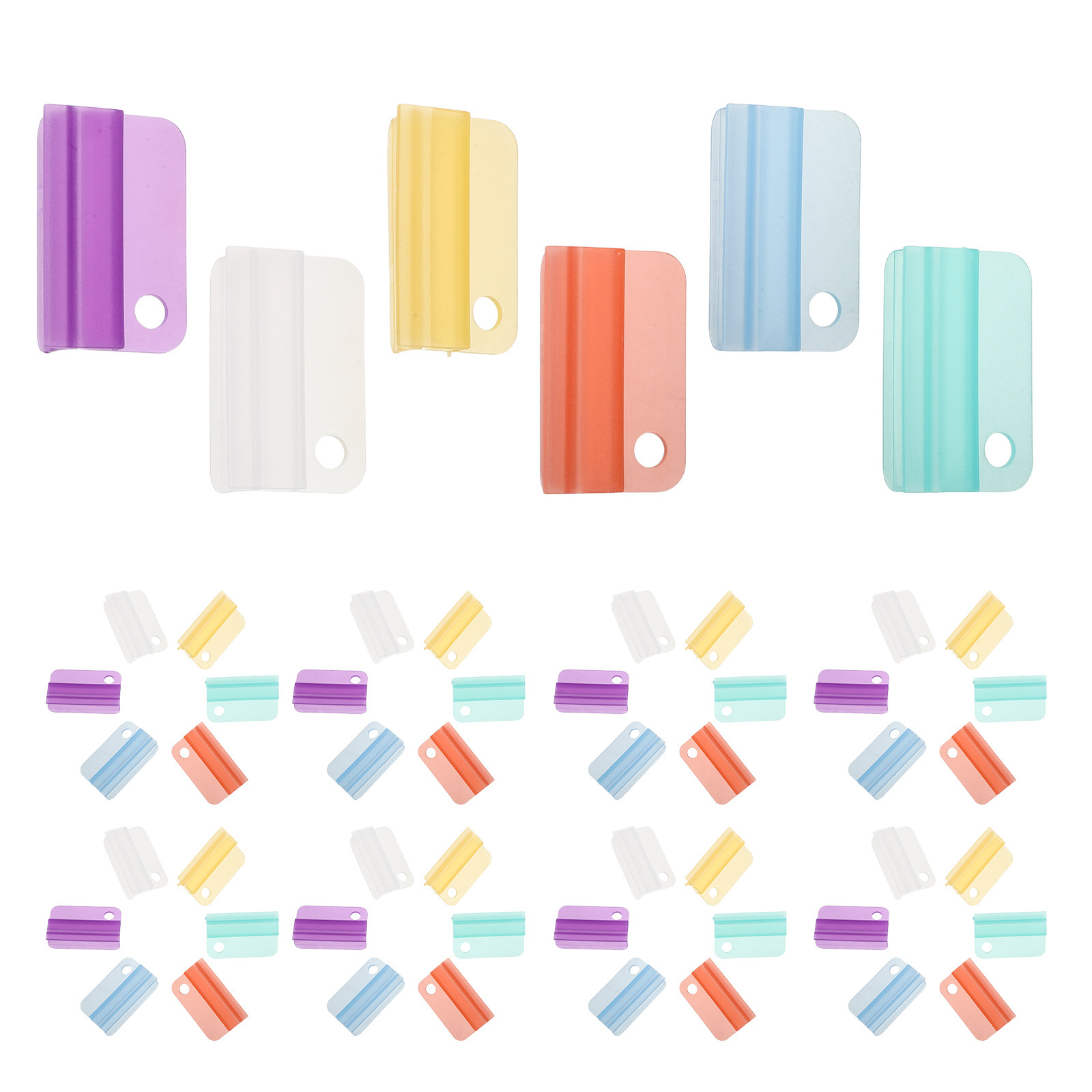 File Folder Hanging - 60 etichette in plastica per cartelle,