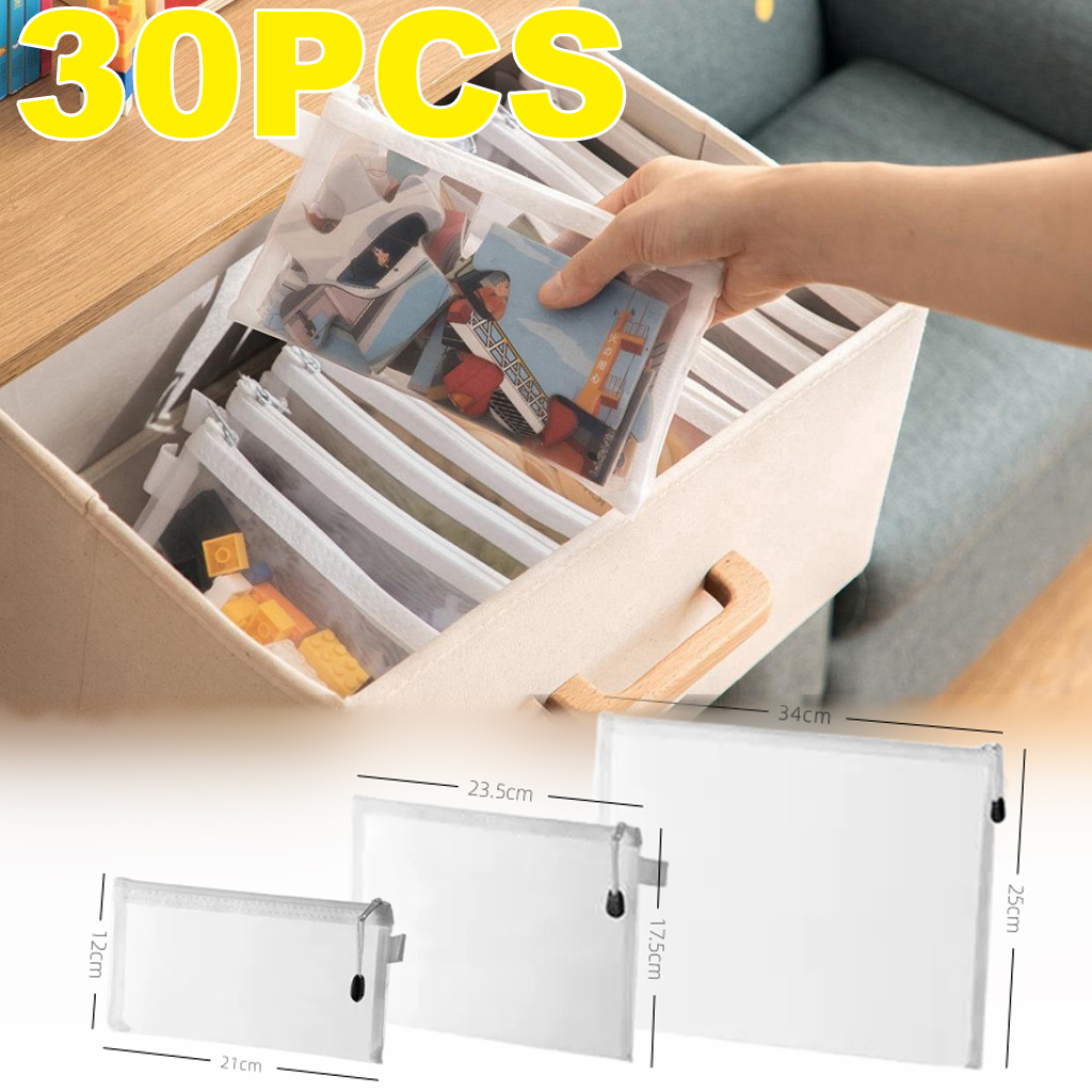 Portfolio Folder Zip - Borsa per documenti con cerniera in