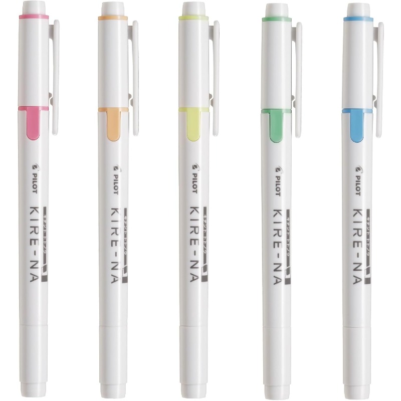 Highlighter Set Pastel - PILOT KIRE-NA Evidenziatore Set Evidenziatore Colroed