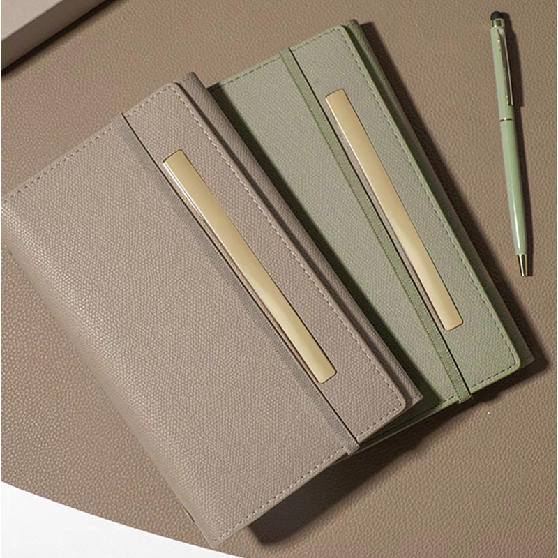 Journal Leather Hardcover - Quaderno con copertina rigida in pelle