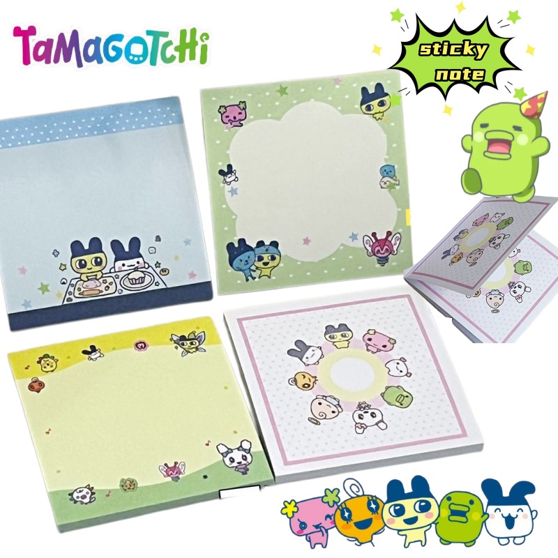 Stationery Supplier - 4 Pezzi Tamagotchi Mametchi Memetchi Blocco