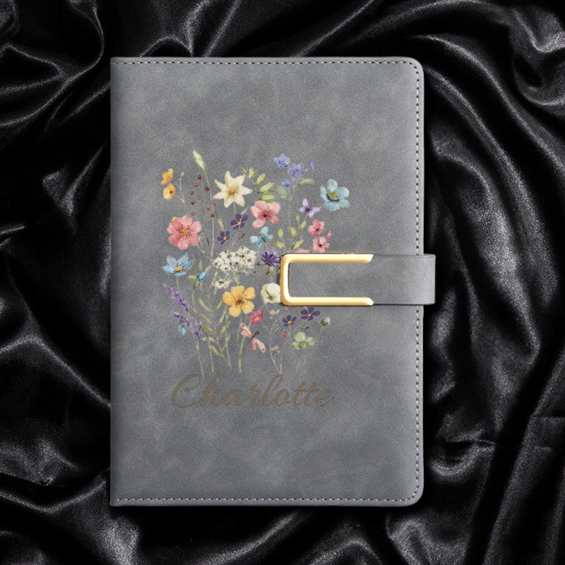 Journal Leather Hardcover - Quaderno Personalizzabile in Ecopelle con Nome