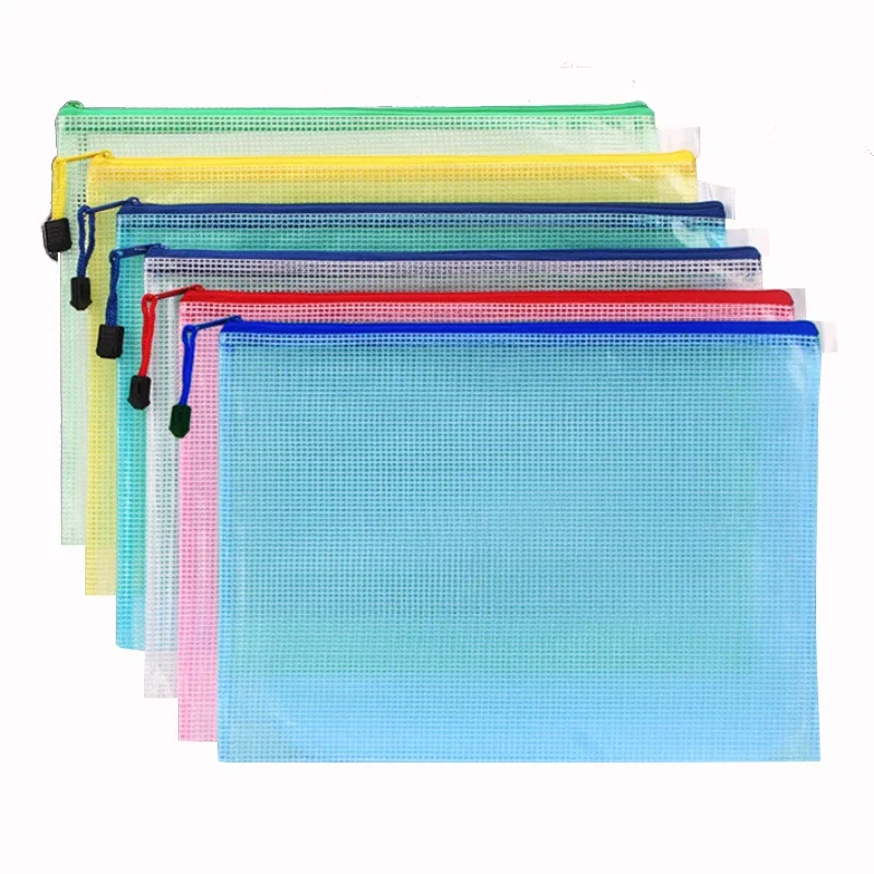 Portfolio Folder Zip - 1PCS Cartella di archiviazione di cancelleria