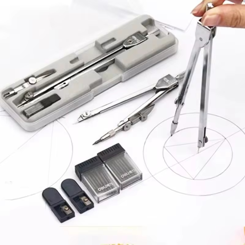 Compass Geometry Set - Bussola da disegno multifunzionale in acciaio