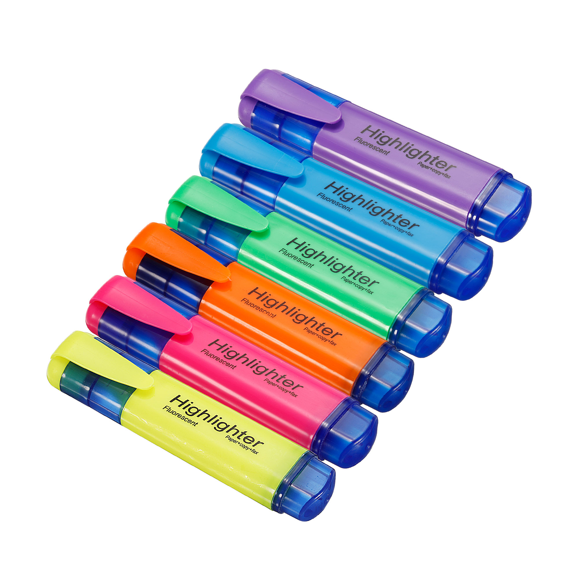 Highlighter Set Pastel - 4/6Pc Evidenziatore Penna fluorescente Punta larga