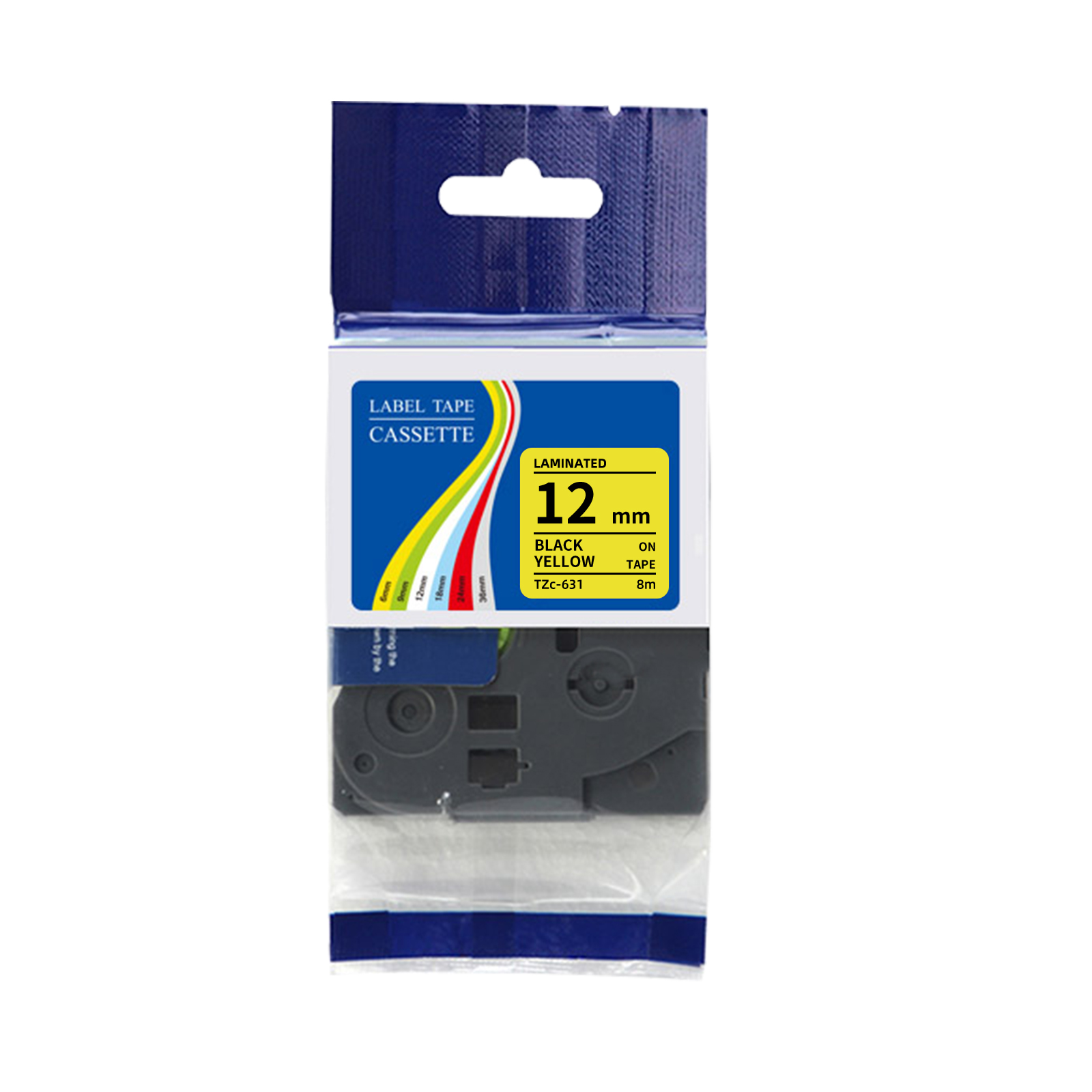 Label Printer Tape - Nastro per etichette compatibile TZe 631