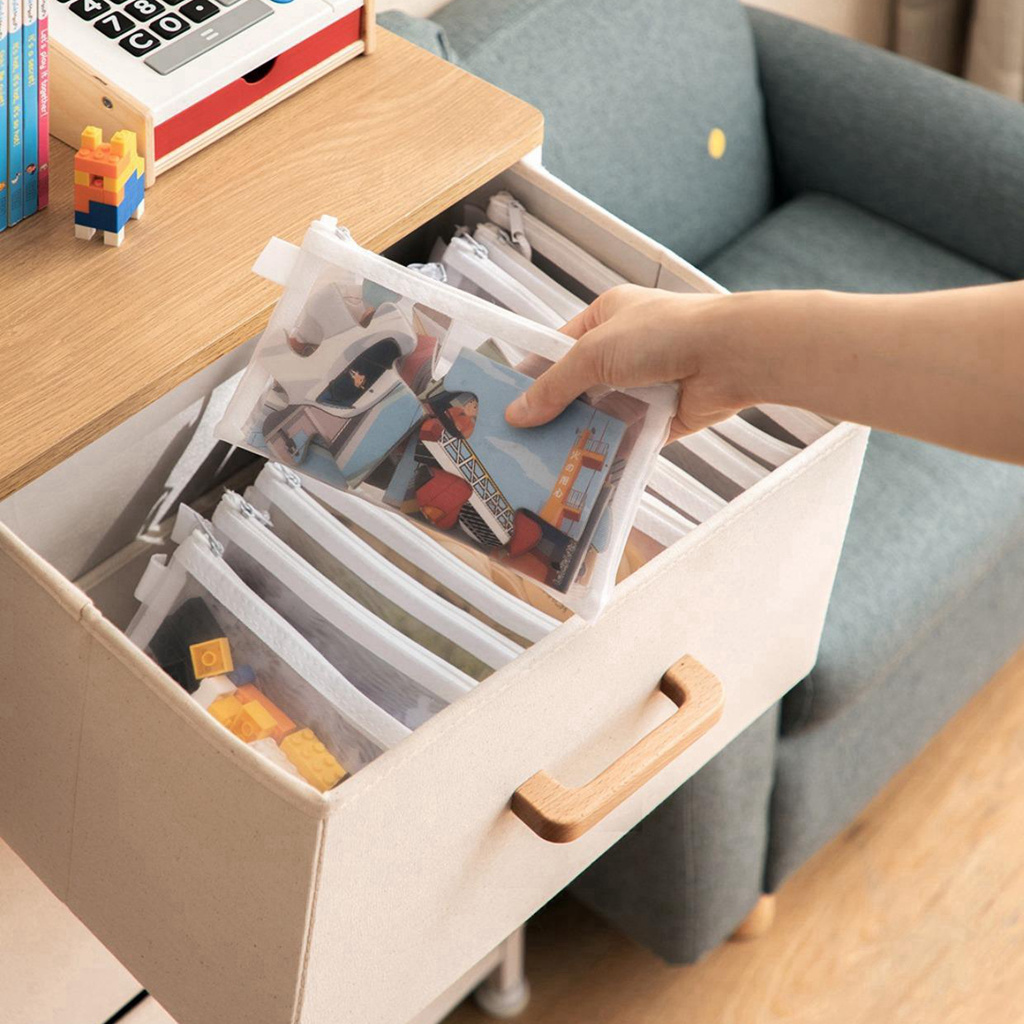 Borsa per documenti con cernie - Portfolio Folder Zip recensione e prezzo
