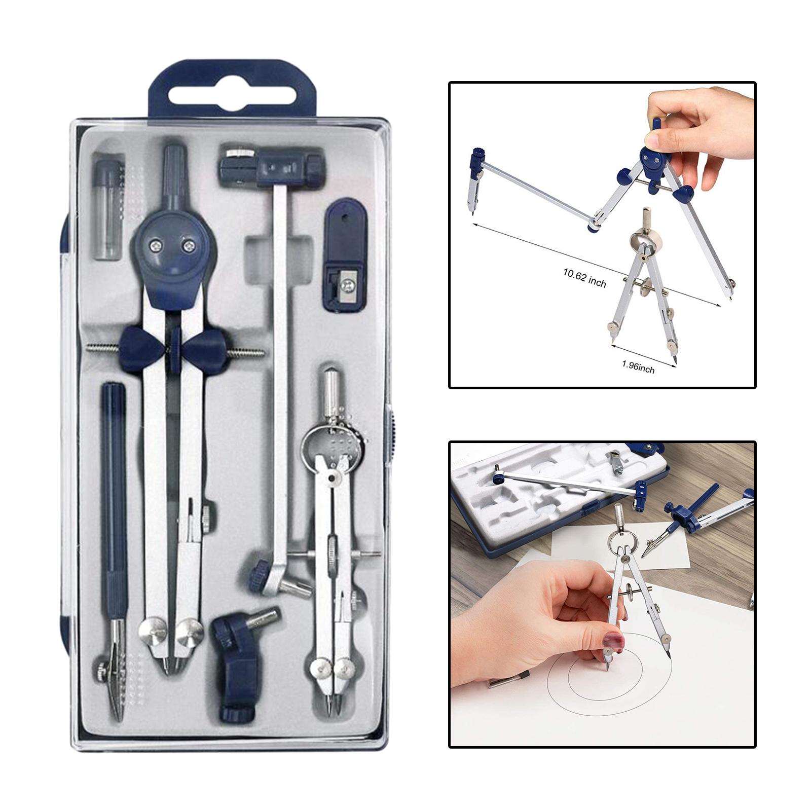 Set di geometrie da 7 pezzi, s - Compass Geometry Set recensione e prezzo
