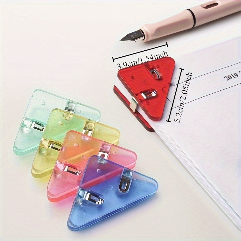 Set di clip a triangolo traspa - Binder Clip Assorted recensione e prezzo