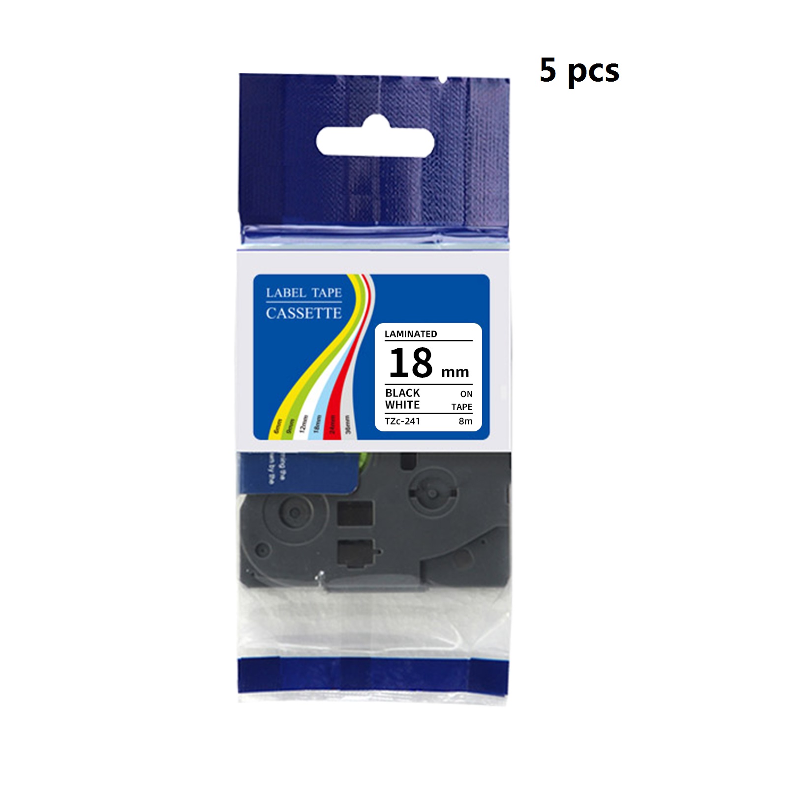 5 Pezzi di Nastro Etichetta La - Label Printer Tape recensione e prezzo