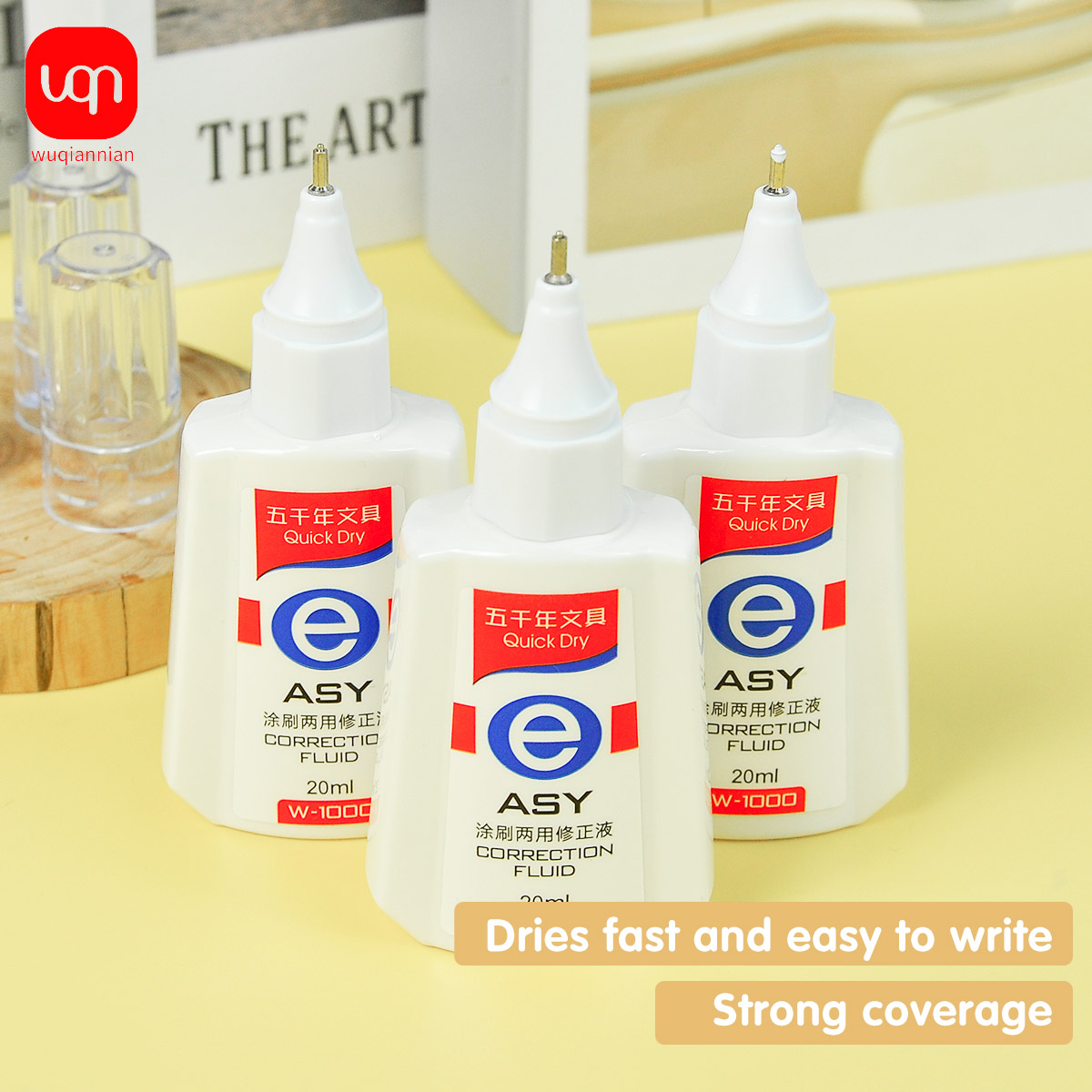 Fluido correttore WQN ad asciu - Correction Fluid White recensione e prezzo