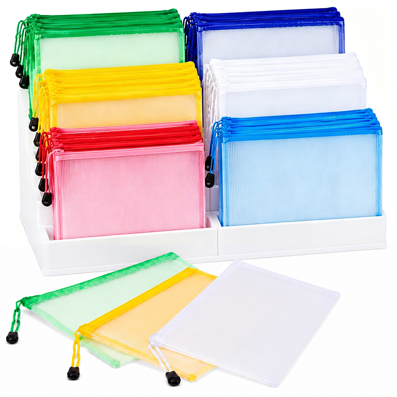 5/20 pezzi A4/A5 Buste a rete  - Portfolio Folder Zip recensione e prezzo