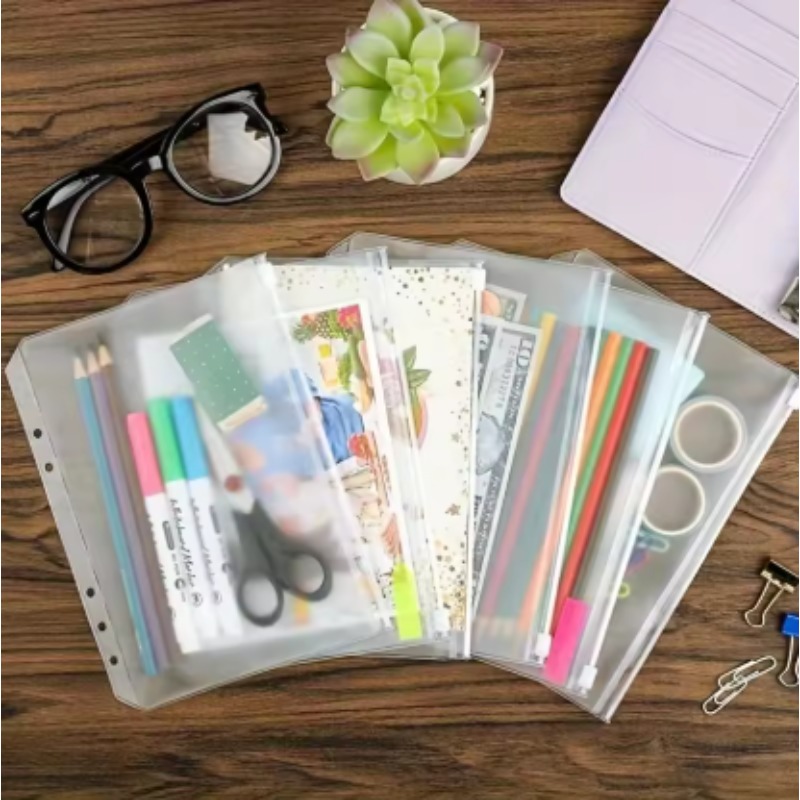 10 Pezzi Tasche Trasparenti in - Portfolio Folder Zip recensione e prezzo