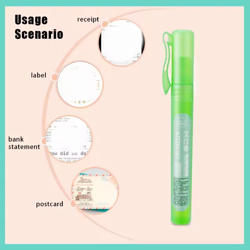 Penna spray per la privacy con - Correction Fluid White recensione e prezzo